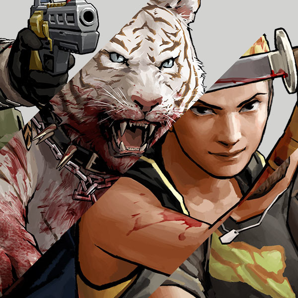 The Walking Dead: Road to Survival - Character Art
